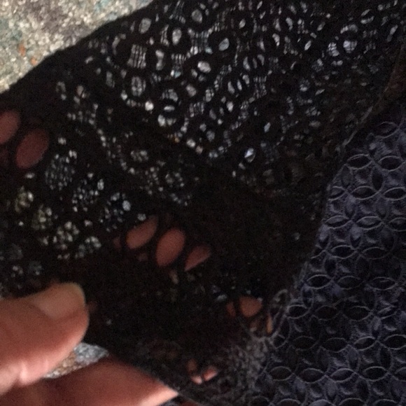 Ivory & Chain Eyelet Dress - Picture 4 of 5